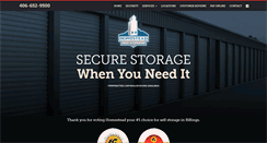 Desktop Screenshot of homesteadstorage.com